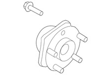 Genuine Nissan Hub & Bearing 40202-KB50A