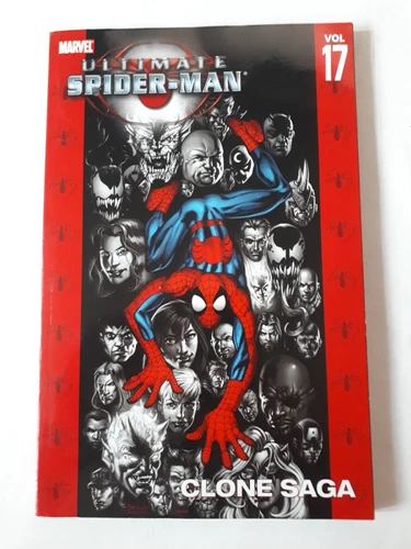 ultimate spider-man clone saga vol 17 Marvel comics 1st print TPB vg+ ex-library