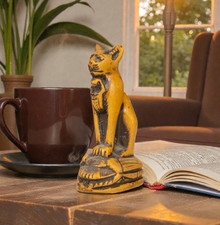 Authentic Cat Statue Unique Ancient Egyptian Antiquities Of Goddess Bastet BC