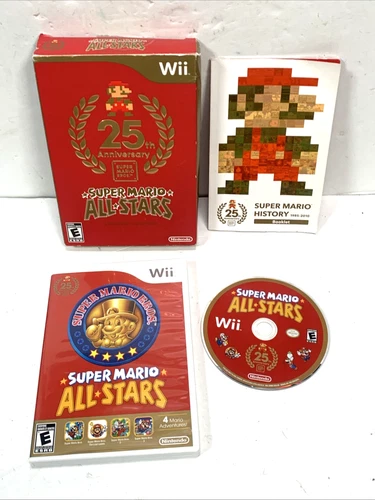 New ListingSuper Mario All-Stars Limited Edition (Nintendo Wii) CIB see pic Tested