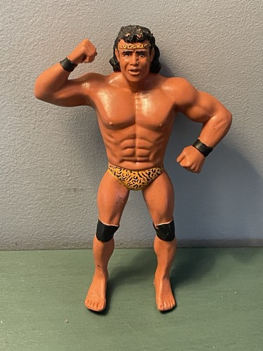 VTG 1984 LJN Jimmy Superfly Snuka Action Figure WW...