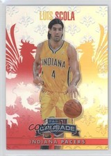 2013-14 Panini Crusade Crusade Red 109/349 Luis Scola #186 3k2