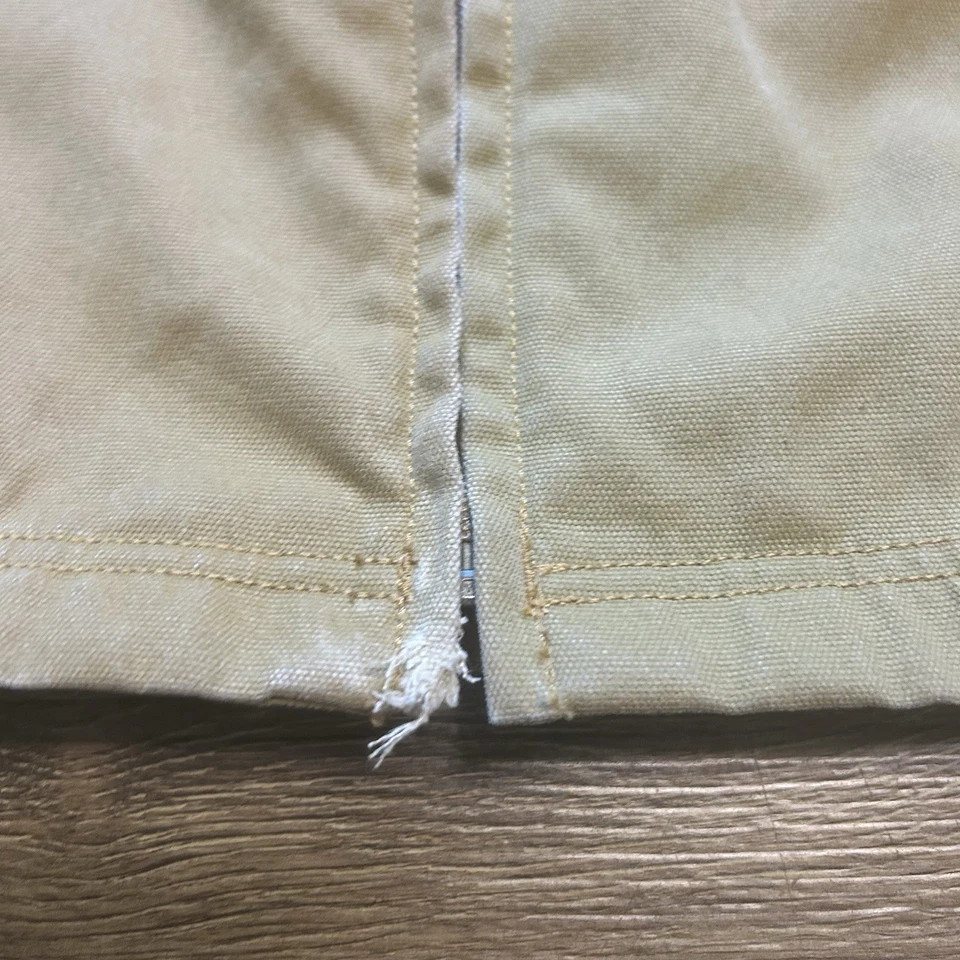 VTG LL Bean Mens Barn Coat Brown Extra Large Tall Chore Field - Image 2 of 4