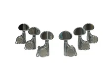 DerJung Professional Guitar Machine Head, Gear Ratio: 1:18, Chrome 3R+3L.