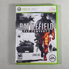Battlefield: Bad Company 2 Microsoft Xbox 360 2010 Complete W/ Manual Tested