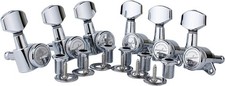 Guyker Guitar Locking Tuners 6 for Right - 1:18 Lock 6 Right, Chrome