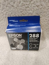 EPSON 288 STANDARD CAPACITY BLACK 2 PACK Exp 11/2024 GENUINE
