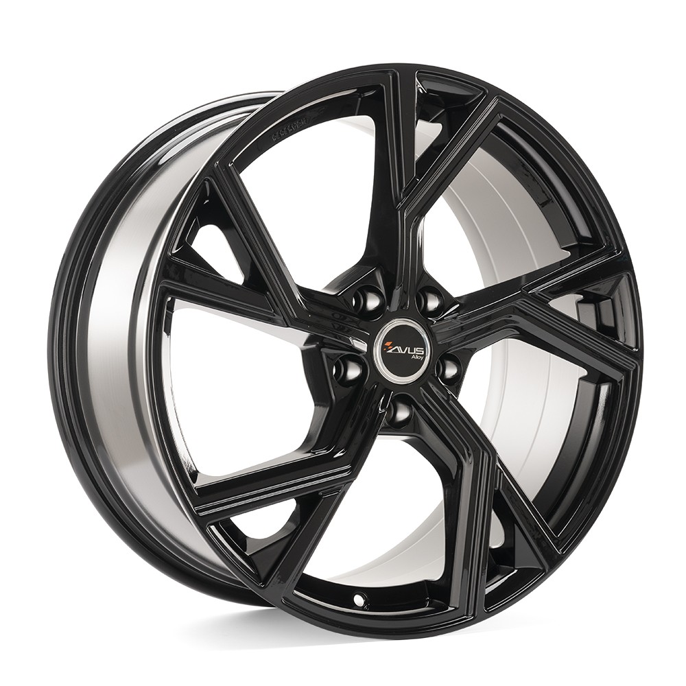 Kit 4 cerchi in lega NAD AVUS AF20 8,5x20 5 x 112 ET 20 Nero per AUDI