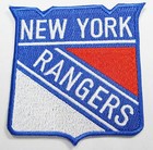 (1) LOT OF (2) HOCKEY NEW YORK RANGERS PATCH  PATCHES (TYPE Z) ITEM # 89