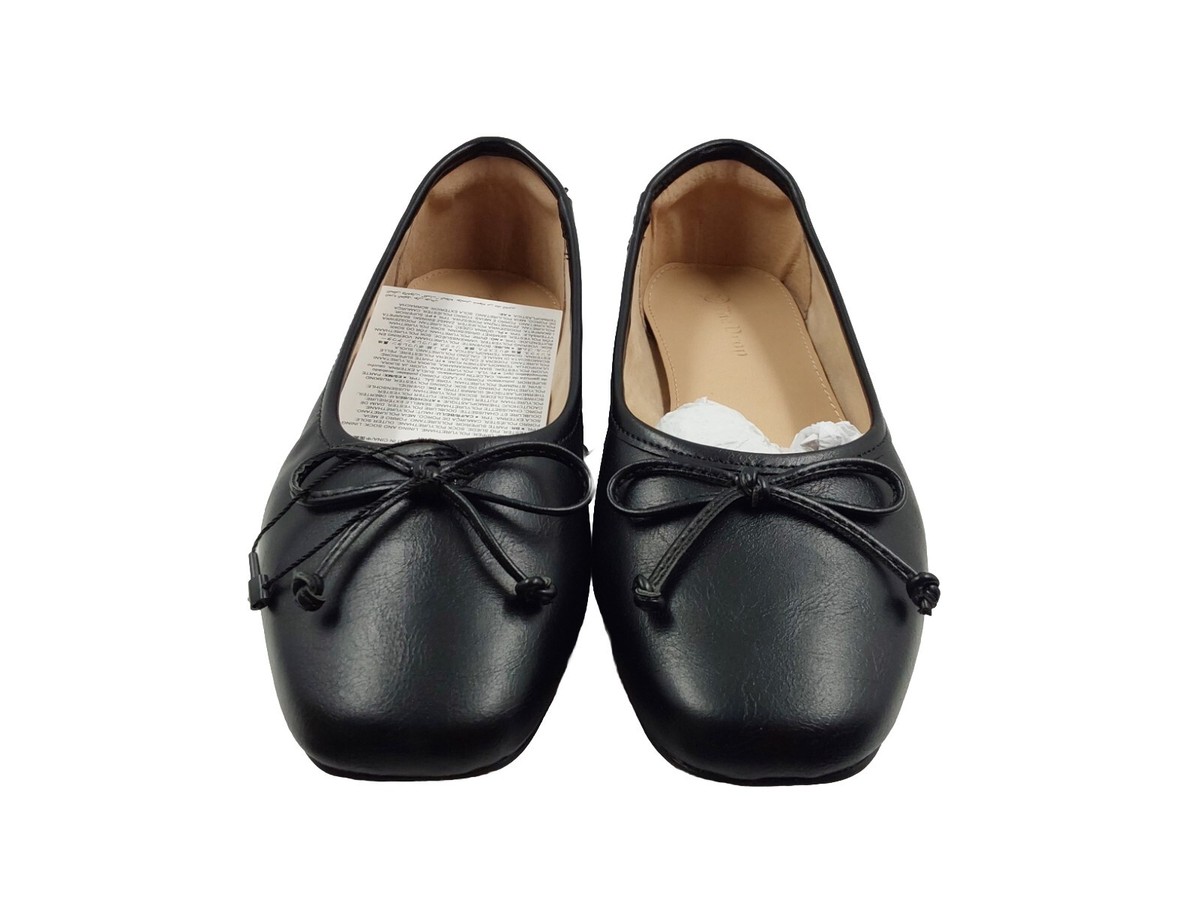Black Shoes For Women Cole Haan Women's Tali Bow Ballet Flat
