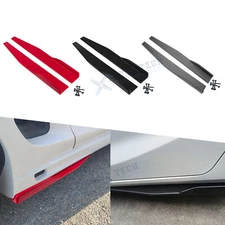 Left/Right Universal Rear Side Skirt Winglets Wing Diffusers For Car Truck SUV