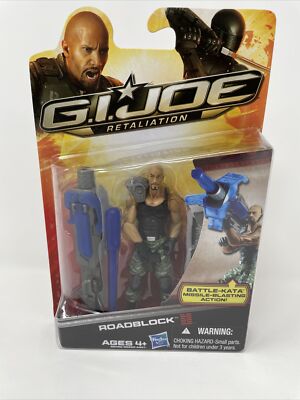 ホットトイズ　G.I. JOE ROADBLOCK 未開封品 G.I. Joe Retaliation - Roadblock Figure | eBay