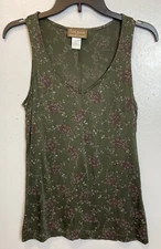 Isabel Marant for Monoprix & Prisunic Tunic Tank Top Size 3 Floral Paisley Fairy
