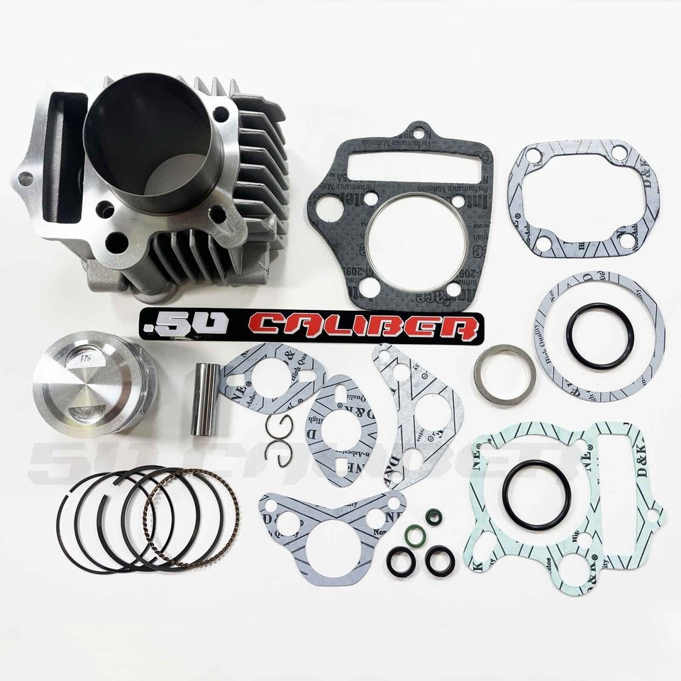50 Caliber Racing 88cc Stage 1 Big Bore Kit Honda XR CRF 70 Pit Bike ...