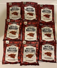 9 Wiley Wallaby Australian Style Hot Cinnamon Gourmet Licorice Candy 4oz Bags