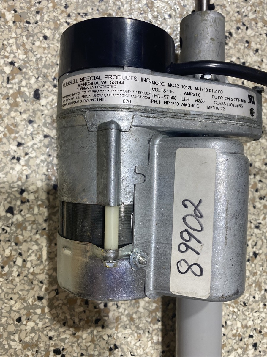 HUBBELL SPECIAL PRODUCTS,INC MC 42-1012L Adjustable Bed MOTOR | eBay