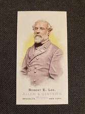 2006 Topps Allen & Ginter Mini #343 ROBERT E. LEE Civil War General Rookie RC