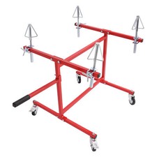 Rotating Portable Wheel Paint Stand Rim Paint...