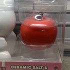 Hello Kitty In Pink & Red Apple Ceramic Salt & Pepper Shakers New in Package — photo 7