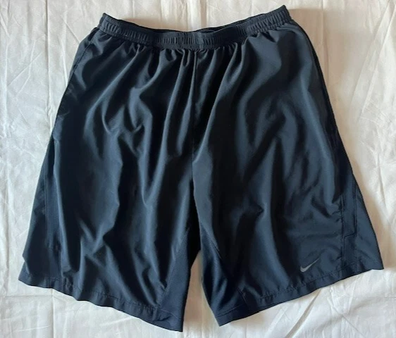 Nike Challenger Running Shorts Men’s Size M Black Liner Athleticwear Elastic W