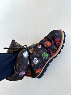 Louis Vuitton X Fornasetti Monogram Nylon Boots Size: IT 36 NWB | eBay