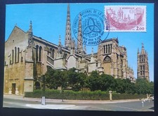 Carte Maximum Timbre N° 2316 Cathédrale St André Oblitéré Bordeaux 1984