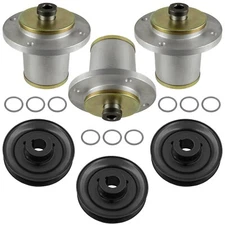 Spindle & Pulley for Husqvarna ZTH5221 Z4218 Z4821 Z5223 WHF5218 42" 48" 52"