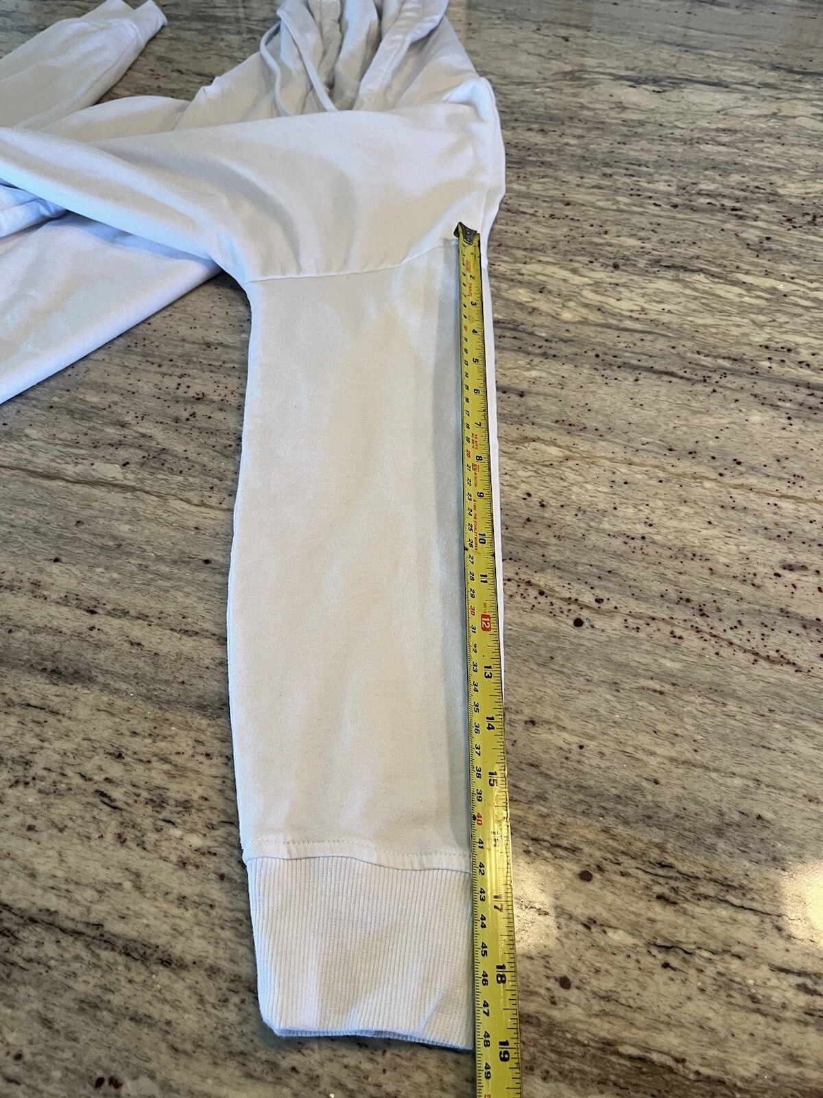 Felpa con cappuccio pullover Michael Kors rosa MK logo bianco donna taglia media