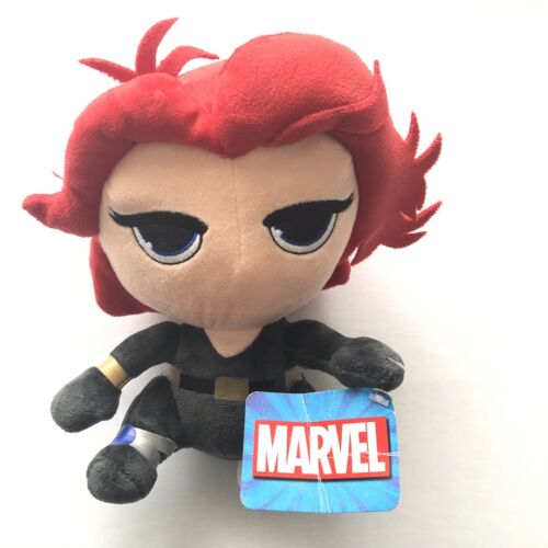 Marvel Black Widow Avengers 18cm Plush Toy Superhero Movie Collectable NWT - Picture 1 of 6