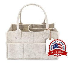 Organizador de pa ales para pa ales y toallitas h medas para beb s - Blanco NEW