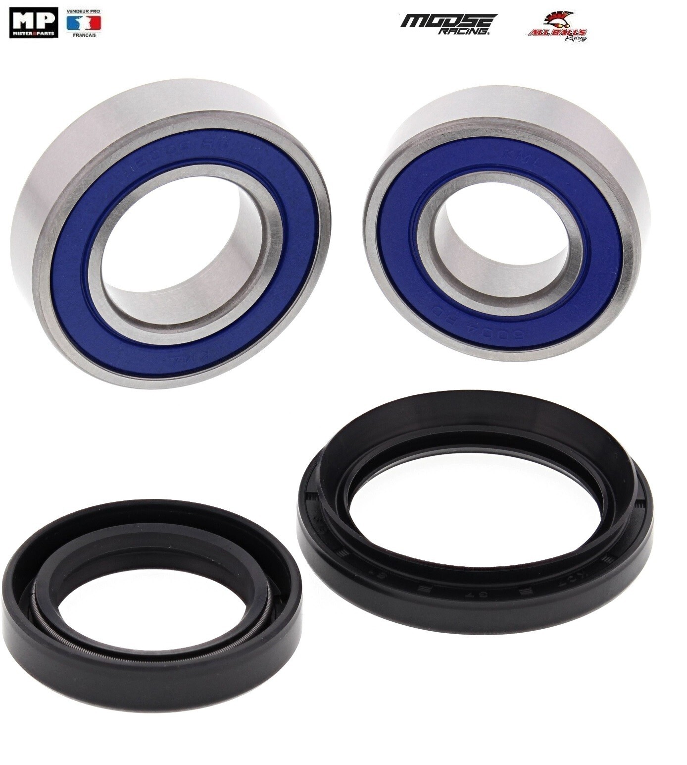 Supprimer le Jeu de Direction : Kit Roulement de Roue Avant 25-1530 Honda TRX 420 TE