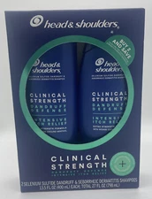 Head & Shoulders 13.5 Oz Clinical Strength Dandruff Defense Shampoo FREE SHIP