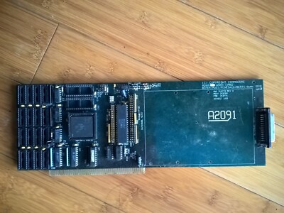 Commodore Amiga A2091 SCSI + RAM, Hard Drive & Memory Board (As-Is)