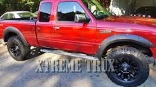 Textured Black 93-11 Ford Ranger Pocket Rivet Bolt Fender Flares Set