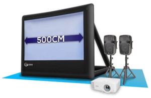 outdoor cinema speakers