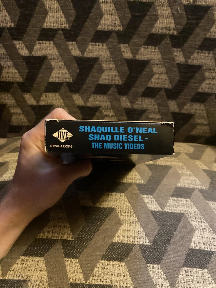 SHAQ DIESEL Shaquille O’Neal Rap Videos VHS 1994 MTV Rare NBA Magic TESTED PLAYS - Image 4 of 4