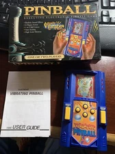 Vintage Excalibur Electronic Vibrating Pinball Handheld Game EUC With Box
