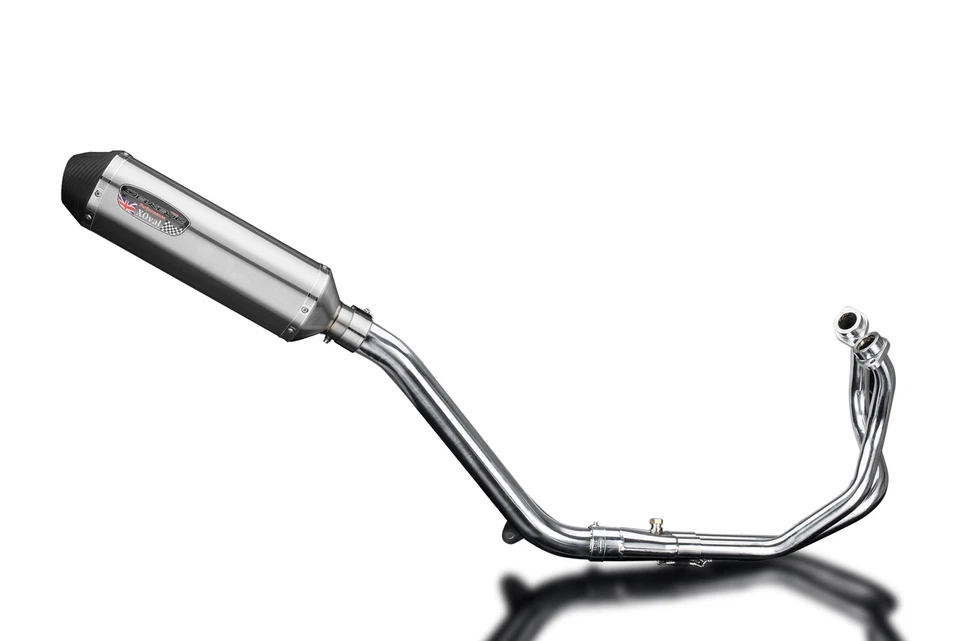 Honda CRF1000L Africa Twin 16-19 полный выхлоп 4-1 13,5 дюйма овальный глушитель из нержавеющей стали - Изображение 3 из 4