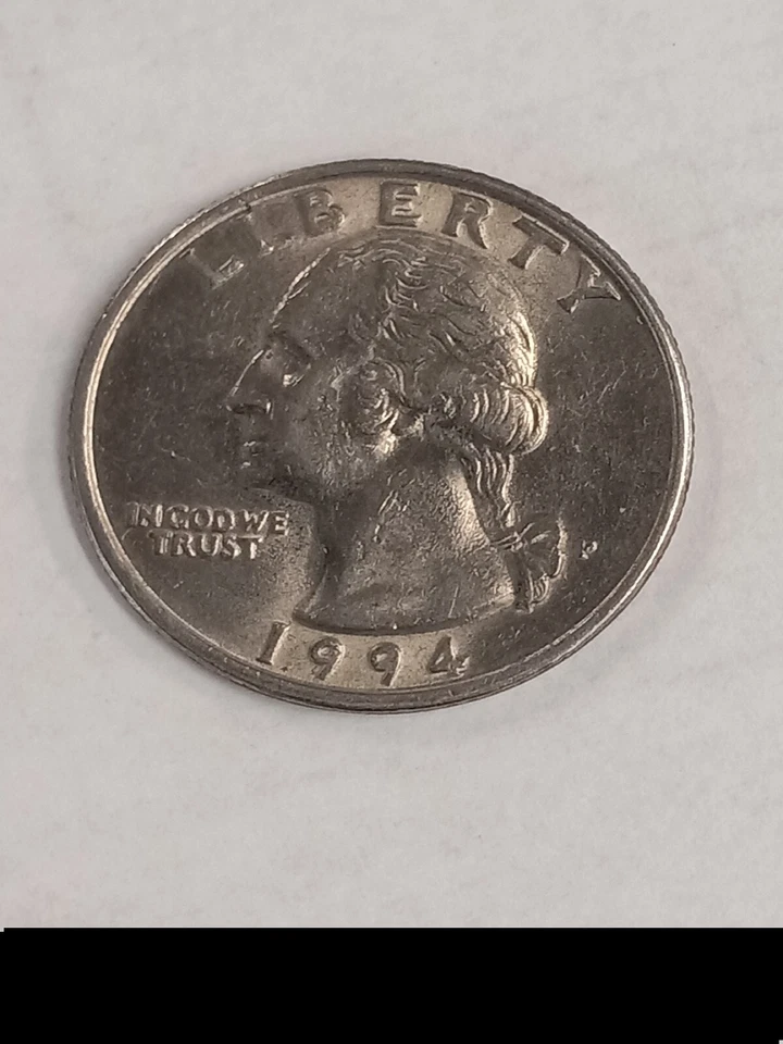 1994 P Washington Quarter Error Period Between I And B WOW!!🤯🔥 IMPOSSIBLE!! 💥 - Image 2 of 4