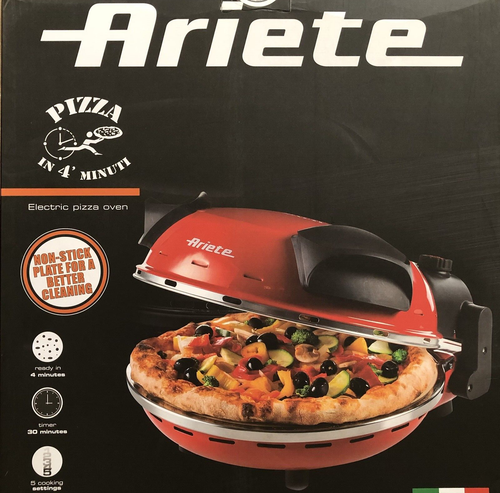 Ariete Pizzaofen Pizzamaker Ofen Pizzastein Kompaktofen Mini Backofen