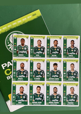 PANINI 2022 ENDRICK TRUE ROOKIE CARD AUFKLEBER #24 PALMEIRAS RC PACK SEALED