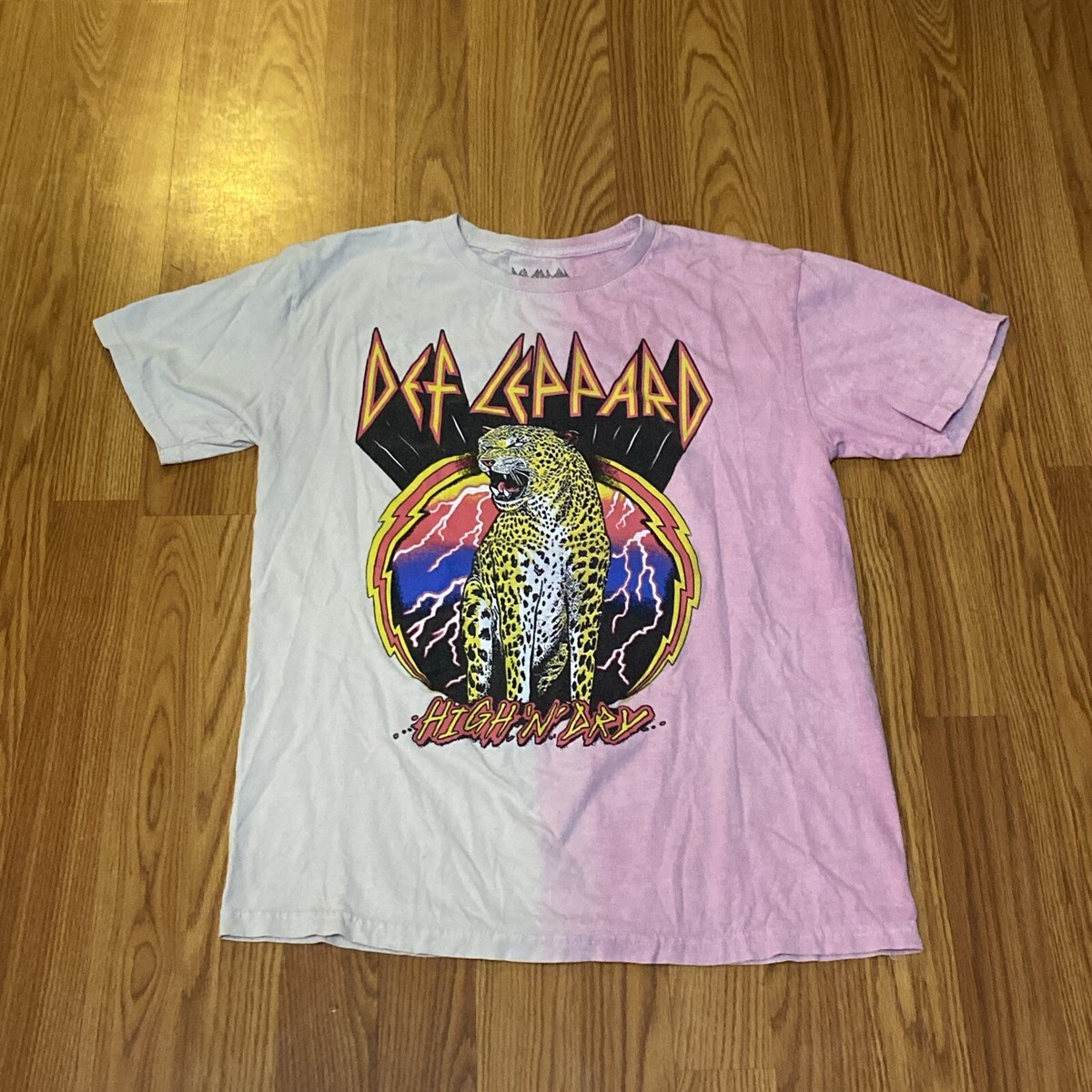 def leppard shirt tie dye