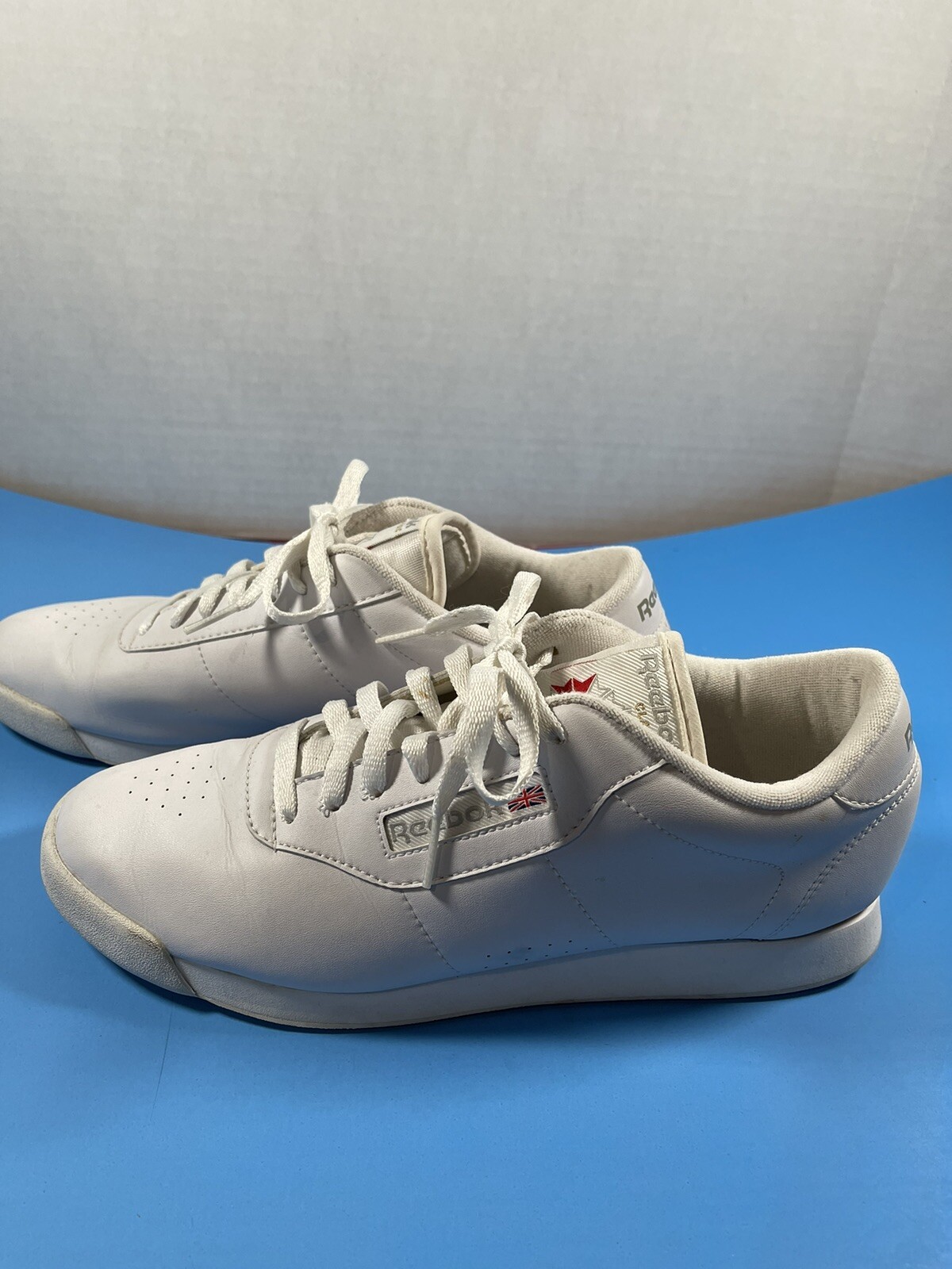 Reebok Classic Princess Ortholite Womens White Leathe… Gem