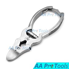 6" Professional Grade Cantilever Nail Clipper Cutter Heavy Duty Stainless Steel