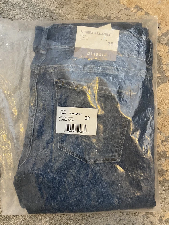 DL1961  Jeans - Florence Maternity - Size 28 - Image 2 of 4