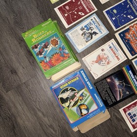Vtg Intellivision booklets & cases 1988 Catalog Huge Bundle Lot Of Booklets