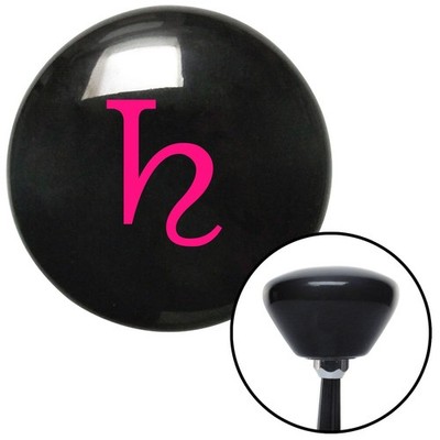 Pink Saturn Black Retro Shift Knob w/ M16x1.5 Insert Shifter Auto Manual Custom