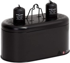 Dual Reptile Light Fixture Dome Lamp for UVB Heat Bulb Combo Integration