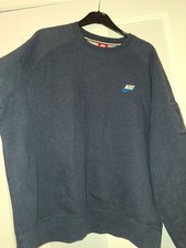 Nike XL Mens Blue Sweatshirt Vintagein Hood Condition