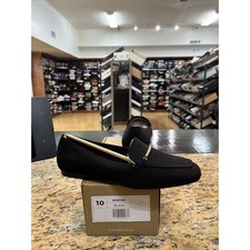 Journee Collection Women's Black Wrenn Slip-On Loafers Shoe Size 10